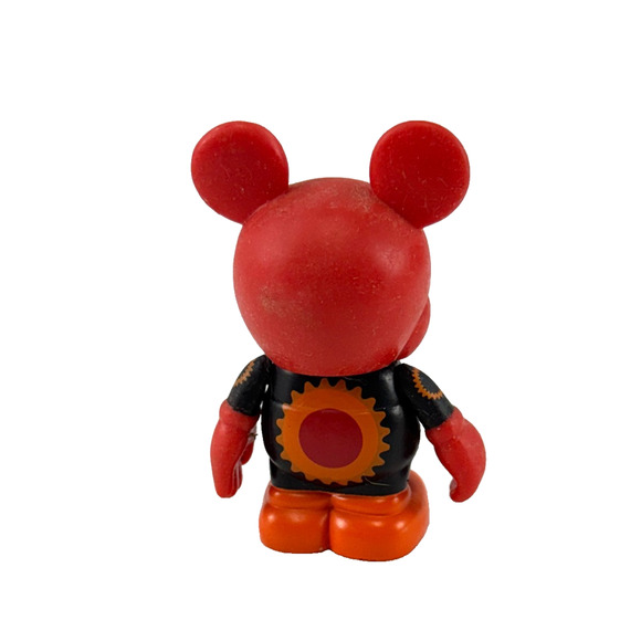 Disney Vinylmation Urban Series Red and Black Gear Bear 3" Collectible Figure - Picture 2 of 3
